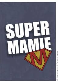 Carte Le M De Super Mamie Pour Envoyer Par La Poste Sur Merci Facteur Carte Fetedesgrand Idee Cadeau Fete Des Meres Original Dessin Pour Mamie Super Mamie