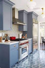 The more shades of dominant color used in design, the more impressive result will be. Pin On Kuhinja