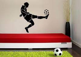 Houston artist painting massive mural to show support for city's bid to host the 2026 fifa world cup. 48 Football Wall Stickers Decals Soccer To Our American Friends Ideas Football Wall Soccer Wall Stickers