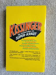Kissinger The Adventures of Super-Kraut Charles R. Ashman 1973 1st Dell  Print PB