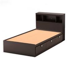 An original, contemporary bed here's an unusual, ingenious piece: South Shore Avilla Platform Storage Bed In Winter Oak Bed Bath And Beyond Canada