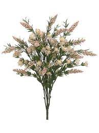 Artificial Heather Wildflower Bush In Light Pink 24 Tall Artificial Flowers Flower Bouquet Wedding Flower Arrangements