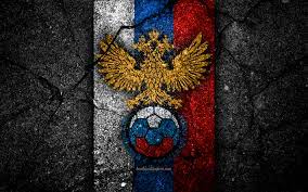 Download Wallpapers Russian Football Team 4k Emblem Uefa Europe Football Asphalt Texture Soccer Russia European National Football Teams Russia Nationa National Football Teams Football Team National Football