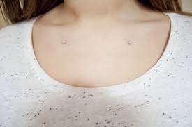 100 Collar Bone Piercing Ideas Procedure Ultimate Guide 2021 I really enjoy my chest dermal piercings. 100 collar bone piercing ideas