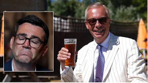 POLITICS LIVE🚨Nigel Farage's Reform storms ahead in mega poll as Labour  falls to second in blow to 'Burnham bounce'  https://www.gbnews.com/politics/politics-news-andy-burnham-labour-nigel- farage-reform-2677789165
