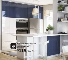 Shared From Flipp Ringhult Jarsta Sektion White And Black Blue High Gloss Kitchen Kitchen Cabinets Fronts Kitchen Cabinets Painted Grey Kitchen Cabinet Colors