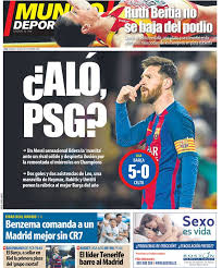 🔵🔴 more than a club. Champions League Barcelona Papers React To Celta Win And Believe In Psg Comeback As Com