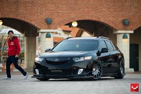 Tsx venture exchange is a stock exchange in calgary, alberta, canada that was originally called the canadian venture exchange (cdnx). Slammed Glossy Black Acura Tsx Carid Com Gallery