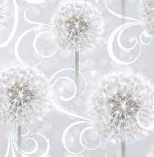 Graham Brown Wallpaper Dandelion Dreams Grey 106937 Wonderwall By Nobletts Glitter Wallpaper Grey Floral Wallpaper Floral Wallpaper