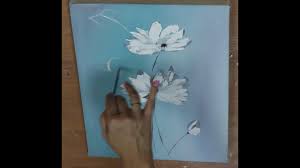 I show you all of the supplies and paint colors that i use. Abstract Flowers Painting On Canvas Acrylic Easy Techniques Youtube