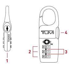 Bought another round for my last trip. Setting Your Tumi Lock Tumi