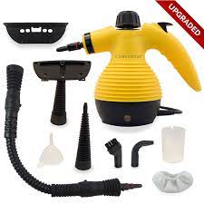 Pursteam world's best steamers handheld steam cleaner 3. Handheld Pressurized Steam Cleaner With 9 Piece Accessories For Stain Removal Carpets Curtains Car Seats Walmart Com Walmart Com