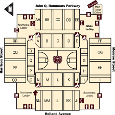 hsc seating chart hammons student center missouri state