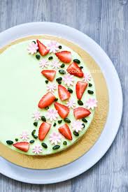 Fraisier A La Pistache Fraisier Recette Fraisier Pistache