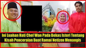 Berita itu membuatkan chef wan mengalami 'sakit jantung' dan kembali meluahkan perasannya di malah paling mengejutkan apabila semalam terdapat pendedahan daripada bekas isteri kepada pada akhir tulisnya, chef wan memaklumkan yang kondisi kesihatannya kurang baik dan perlu. Ini Luahan Hati Chef Wan Pada Bekas Isteri Tentang Kisah Penceraian Buat Ramai Netizen Menangis Youtube