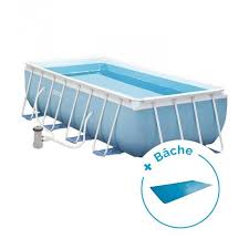 Pack Piscine Tubulaire Intex Prism Frame 4 88 X 2 44 X 1 07 M Bache Achat Vente Piscine Pack Piscine Tubulaire Intex Cdiscount