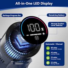 VICSONIC Cordless Vacuum Cleaner, 520W33KPA Stick Vacuum Cleaner, 65Min  Runtime 7 * 2500mAh, OLED Display, 180° Foldable Vacuum Cleaner with Touch  Display for CarpetHardwood FloorPet Hair : Amazon.co.uk: Home & Kitchen