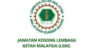 C) logo boleh dibuat di dalam dwi bahasa samada lembaga getah malaysia (lgm) atau malaysian rubber board (mrb) d) semua logo yang diterima oleh urus setia pertandingan logo lembaga getah malaysia akan menjadi hakmilik lgm dan tidak boleh dikembalikan. Jawatan Kosong Lembaga Getah Malaysia 2020 Lgm Spa