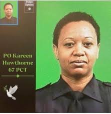 Rest in peace, NYPD Officer Kareen Hawthorne of the 67 Precinct, who has  died of coronavirus.
