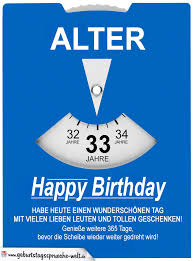 Wir haben das geschenk zum geburtstag! Geburtstagskarte Als Parkscheibe Zum 33 Geburtstag Geburtstagsspruche Welt