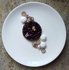 Black Sticky Rice Pudding Coconut Milk Jelly And Black Grape Food Savoury Food Cafe Food