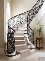 The tread of the stair is where a person puts the sole of their foot when climbing or descending. Staircase Design Ideas Better Homes Gardens