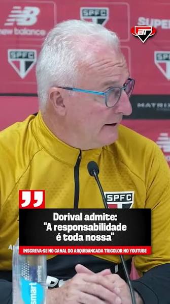 DORIVAL COBRA MUDAN&Ccedil;A DE POSTURA E FAZ ALERTA NO S&Atilde;O PAULO! Ap&oacute;s a derrota para a Chapecoense, Dorival J&uacute;nior afirmou que o elenco precisa mudar rapidamente sua postura para reagir no Campeonato
