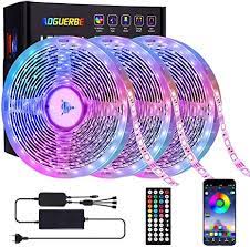Electrons in the semiconductor recombine with electron holes. Aoguerbe Led Strip 15m Led Streifen Mit 44 Tasten Ir Fernbedienung App Steuerbar Musikalische Funktion 5050 Rgb Led Band Selbstklebend Led Stripes Kit Fur Schlafzimmer Tv Decke Schrankdeko Party Amazon De Beleuchtung