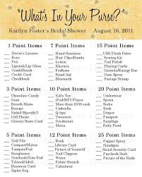 What Should Be In Your Bag Whatsinmybag Whats In Your Purse Bridal Shower Bridal Shower Games