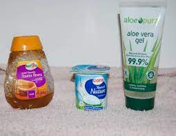 Masque au yaourt hydratant et protéiné; Masque Hydratant Pour Cheveux Aloe Vera Yaourt Miel