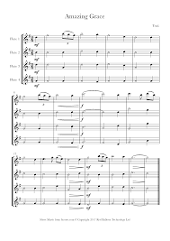 Do the letters represent the holes on the native american flute. Amazing Grace Sheet Music For Flute Quartet 8notes Com