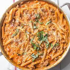 One Pot Creamy Sausage Pasta With Recipe Video Recipe Creamy Sausage Pasta Sausage Pasta Recipes Easy Easy Pasta Recipes