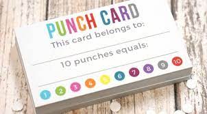 Punch Cards Kids Incentive Loyalty Reward Card For Parents Or Teachers Card Size 3 5 X 2 Inches Pack Of 50 Classroom Incentives School Psychology Teacher Classroom