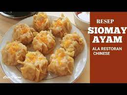 Cara Membuat Siomay Ayam Chicken Shumai How To Make Dimsum Series Youtube Makanan Dan Minuman Resep Masakan Makanan