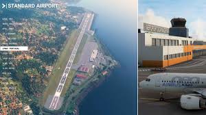 Lpma), is an international airport in the civil parish of santa cruz in the portuguese archipelago and autonomous region of madeira. Aeroporto Da Madeira Sera Um Dos Mais Detalhados No Novo Flight Simulator Dnoticias Pt