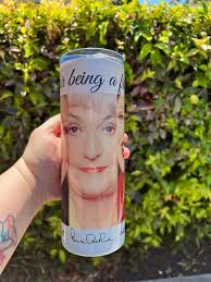 Golden Best Friend Autograph Tumbler|sublimated Tumbler|best Friend  Tumbler|gift for Friend