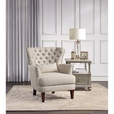 Traditional Beige Accent Chair With Kidney Pillow Marriana Rc Willey Furniture Store In 2020 Beige Accent Chair Accent Chairs Traditional Accent Chair