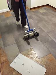 Installing Peel And Stick Vinyl Tile For Realists Diy Flooring Vinyl Flooring Peel And Stick Floor