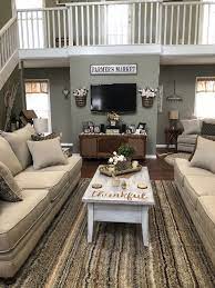 Traditional setup for a cottage living. Love The Green Tint To This Paint French Country Living Room Paint Colors For Living Room Rustic Living Room