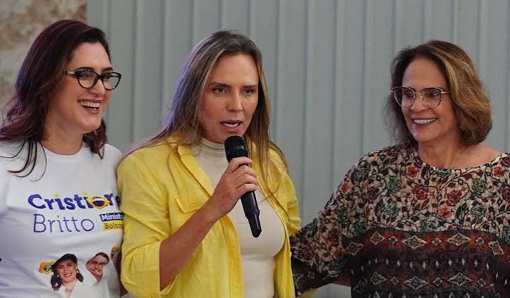 Damares e Celina Leão anunciam apoio à candidatura de Cristiane Britto - CB Poder |