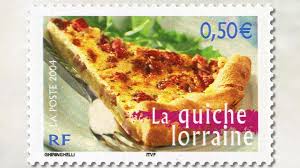 Ein rezept für 8 portionen. Histoires De Timbres La Quiche Lorraine Tv5monde Europe