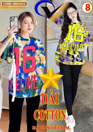 Shop sỉ đồ bộ quần dài áo tay ngắn in số 16 - ANN.COM.VN