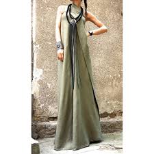 New Maxi Dress Olive Green Kaftan Linen Dress One Shoulder Dress Extravagant Long Dress Pa Maxi Dress Fashion Dress First