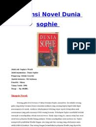 30 bahasa di seluruh dunia Resensi Novel Sophi S World Pdf