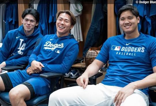 Shohei Ohtani, Yoshinobu Yamamoto and Roki Sasaki have made Japan so proud in their first season with the Dodgers together 🥲