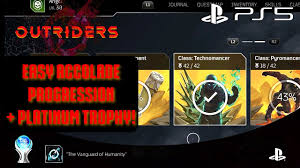 Check spelling or type a new query. Outriders Guide Easy Accolade Progression And Platinum Trophy Achievements Ps5 Gameplay Updated Youtube