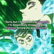 For discussing the manga and anime series black clover by yuki tabata. 17 Powerful Black Clover Quotes Hq Images Clover Quote Dad Quotes Tokyo Ghoul Quotes