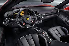 Leather rosso with white stichexterior novitec carbon partsfull capri. Ferrari 458 Spider Interior Photos Carbuzz