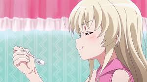 Boosting Mood With Food Uzamaid There Are Plenty More Just Click The Image For More Great Gifs Anime Animegifs Gifs Anime Anime Funny Boy Gif