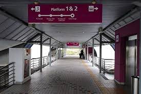The klia transit airport train runs for approximately 20 hours every day (precise times below). Salak Tinggi Erl Station The Erl Station For Klia Transit At The Salak Tinggi Town Klia2 Info